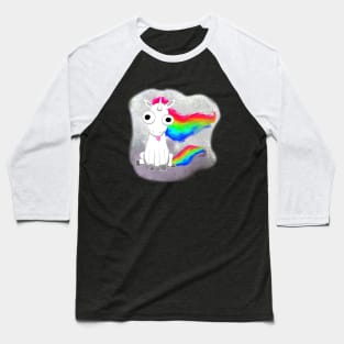 Derpy Unicorn Baseball T-Shirt